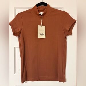 Bohme Rust Short Sleeve Top